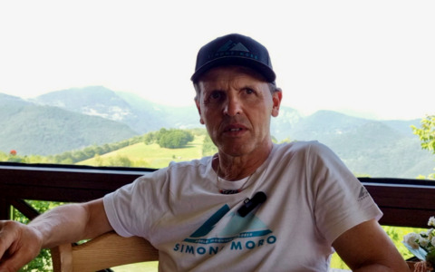 Dopo il malore in Nepal, Simone Moro conclude le cure a Bergamo