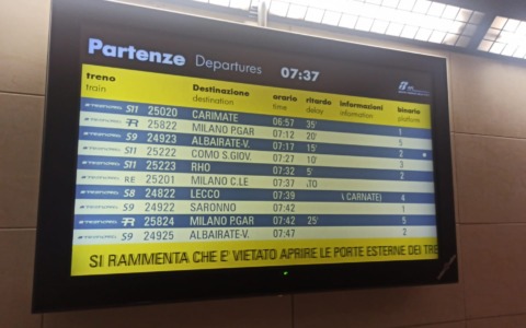 Due giorni di sciopero, treni a rischio