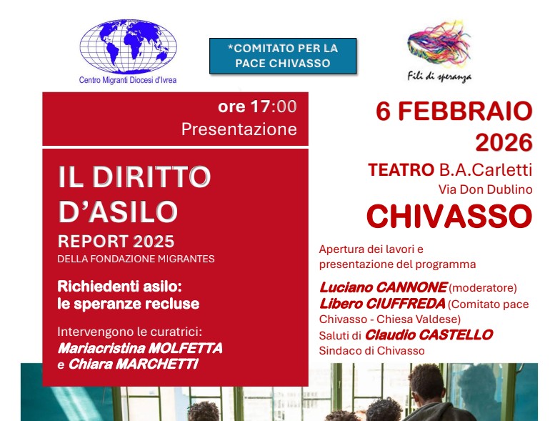 Fondazione Migrantes: “Richiedenti asilo: le speranze recluse”