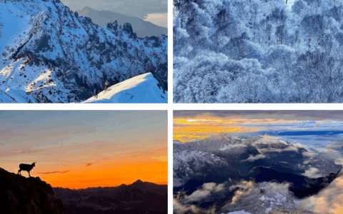 Gelo a Lecco,  tra disagi e meraviglia lo spettacolo delle nostre montagne ghiacciate negli scatti di MVSM