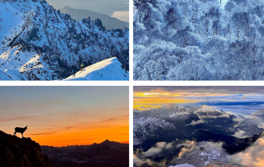 Gelo a Lecco,  tra disagi e meraviglia lo spettacolo delle nostre montagne ghiacciate negli scatti di MVSM