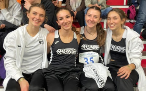 I portacolori dell’Atletica Monza impegnati tra Lombardia e Veneto