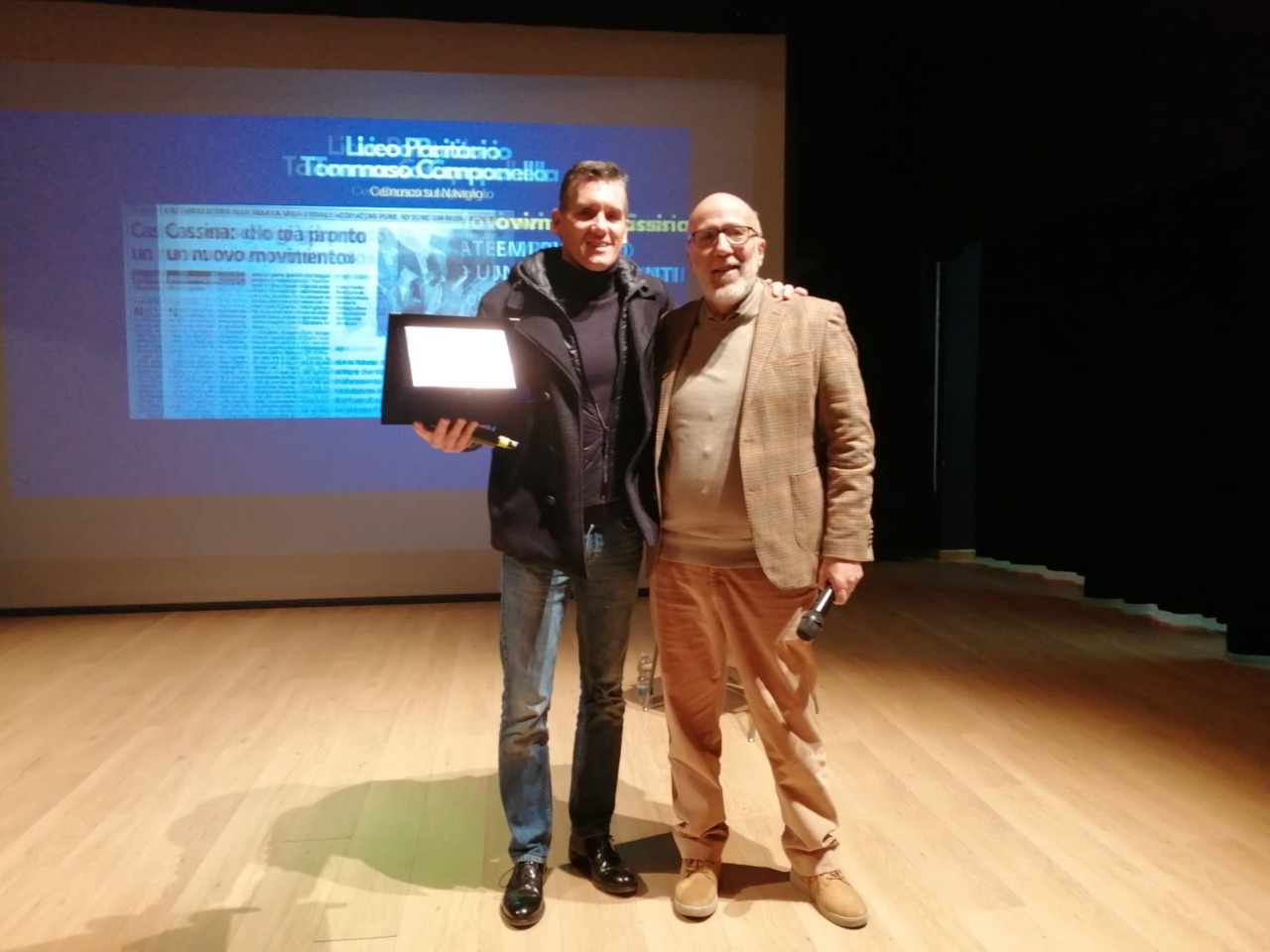 Il campione olimpico Igor Cassina incontra gli studenti