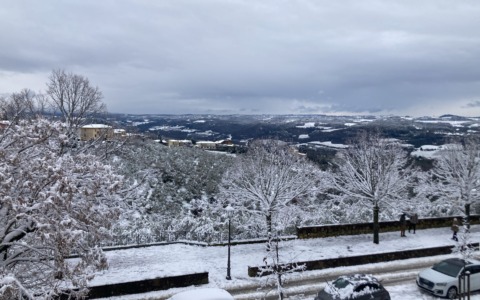 Il Chianti torna ad imbiancarsi dopo 7 anni, anche l’Autopalio in tilt
