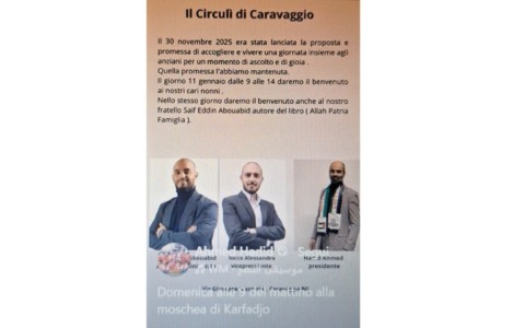 Il “Circulì” è la moschea di Karfadjo (Caravaggio)? “No, un malinteso”