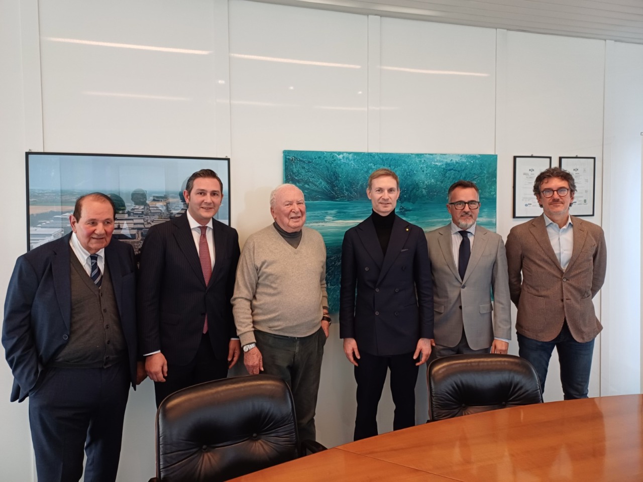 Il Presidente del Consiglio regionale in visita alla ZinCol Lombarda