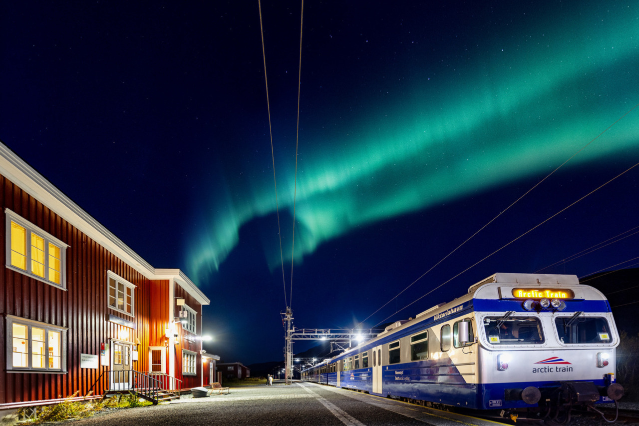 In Norvegia il primo treno notturno al mondo per ammirare l’aurora boreale