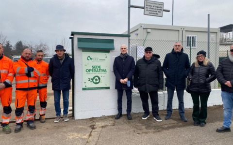 Nell’ex piattaforma ecologica di Venegono il nuovo polo logistico di AGESP Ambiente