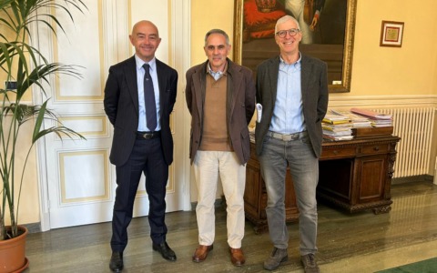 Incontro tra il sindaco Alessandro Mager e il nuovo coordinatore di area As1 Marino Anfosso