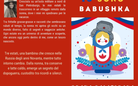 “Io sono Babuska” è il nuovo libro che verrà presentato alla sede del soccorso centro Valsassina
