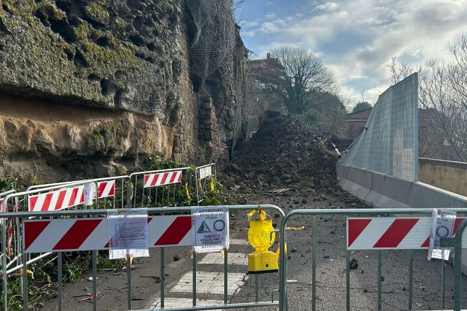 Isola Farnese, dopo la frana si lavora h24: “Massima assistenza ai residenti”