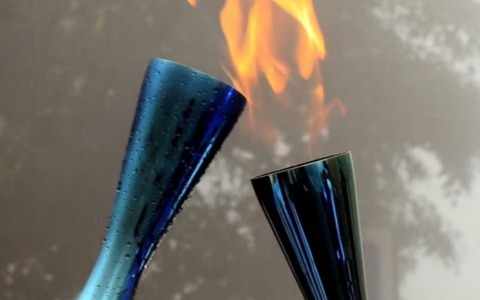 La Torcia olimpica al passaggio nella Città del Grappa