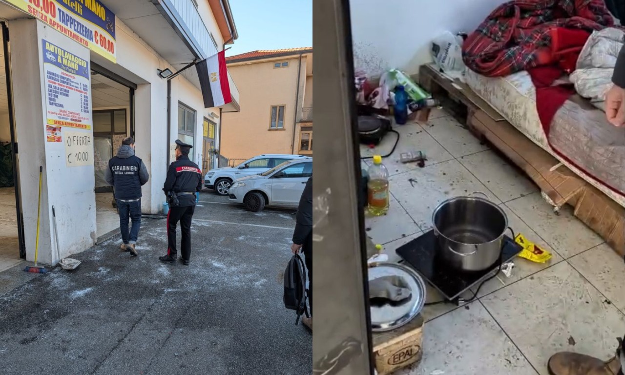 Lavoratori sfruttati in un autolavaggio a Piovene Rocchette: vivevano in una stanza degradata