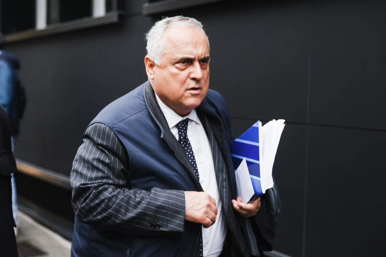 Lazio, Lotito: “Qui comando io. Sarri? Non è uno sprovveduto”