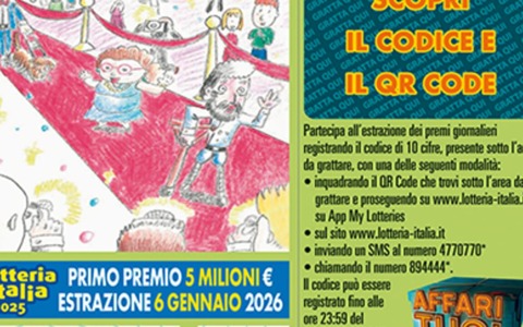 Lotteria Italia 2025 2026: elenco completo dei biglietti da 100.000, 50.000 e 20.000 euro (e dove sono stati venduti)