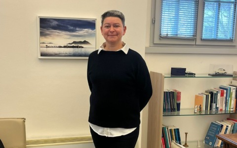 Maddalena Brustia alla Nefrologia dell’ospedale di Borgomanero