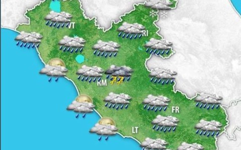 Maltempo, allerta gialla nella Capitale