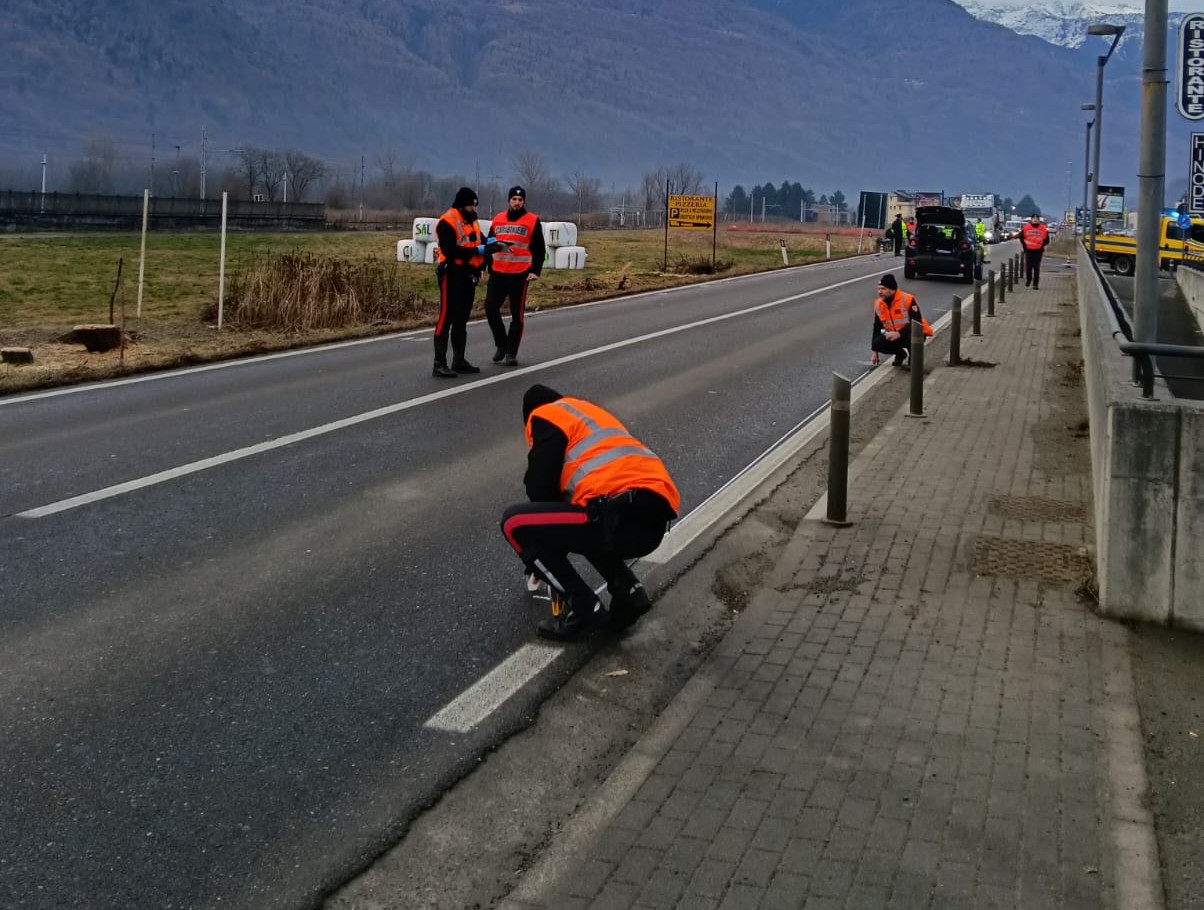 Muore nell’incidente stradale sulla Statale 38