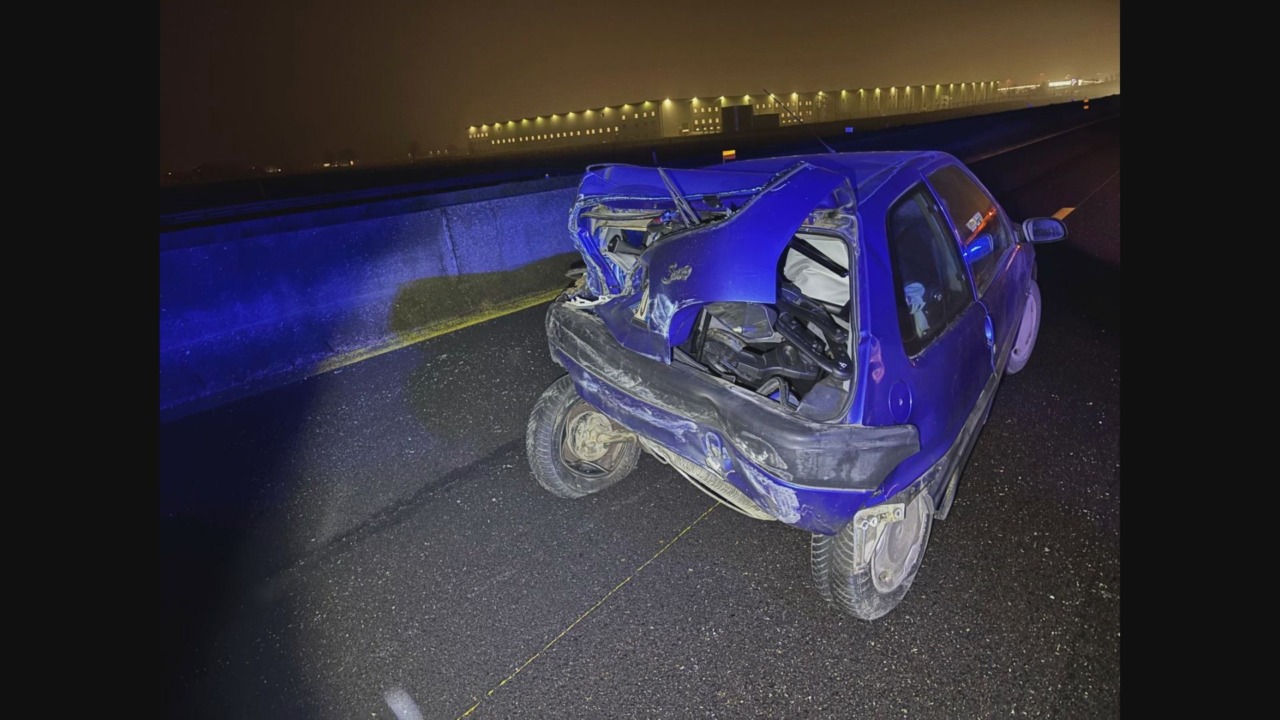 Tamponamento in A14: neonato apparso inizialmente gravissimo, ora non è più in pericolo di vita