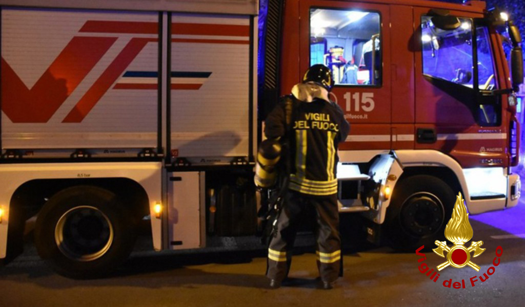 Nottata di lavoro a Capodanno per i Vigili del fuoco mantovani