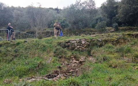 Ordigno bellico rimosso nella frazione Asciano