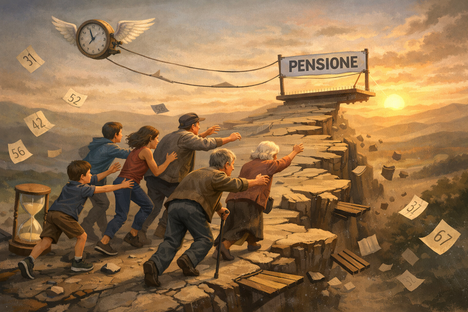 Perché ormai tutti diciamo che non arriveremo mai a prendere la pensione (ed è quasi vero)