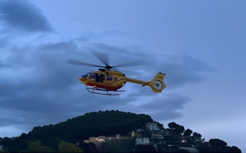 Precipita dal secondo piano, grave un 70enne a Pigna