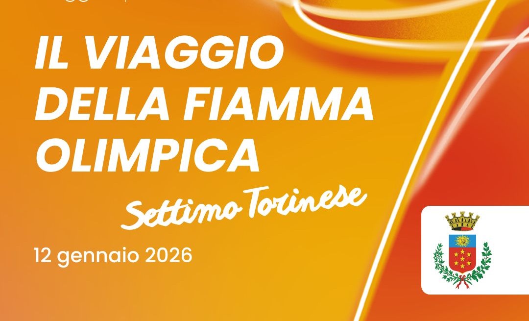 Settimo è pronta ad accogliere la Fiamma Olimpica di Milano-Cortina: tutti i dettagli
