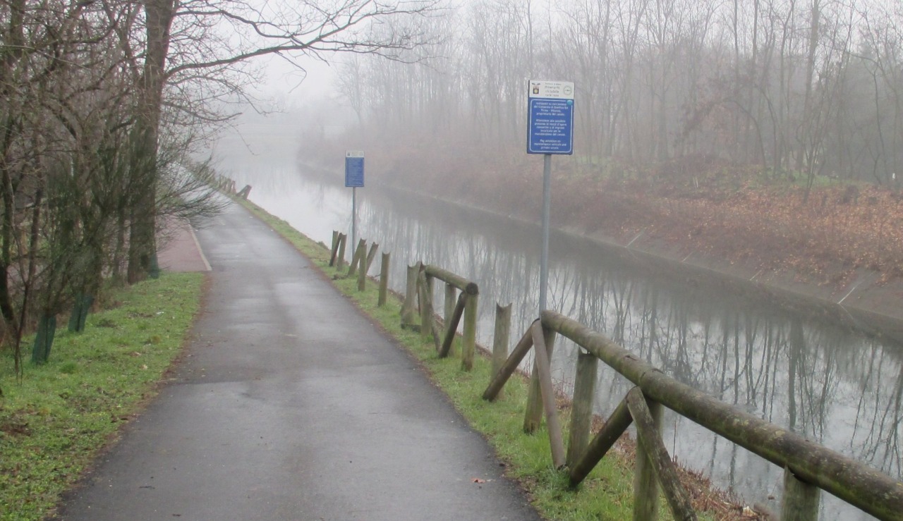 Si masturba lungo il canale, maniaco in azione