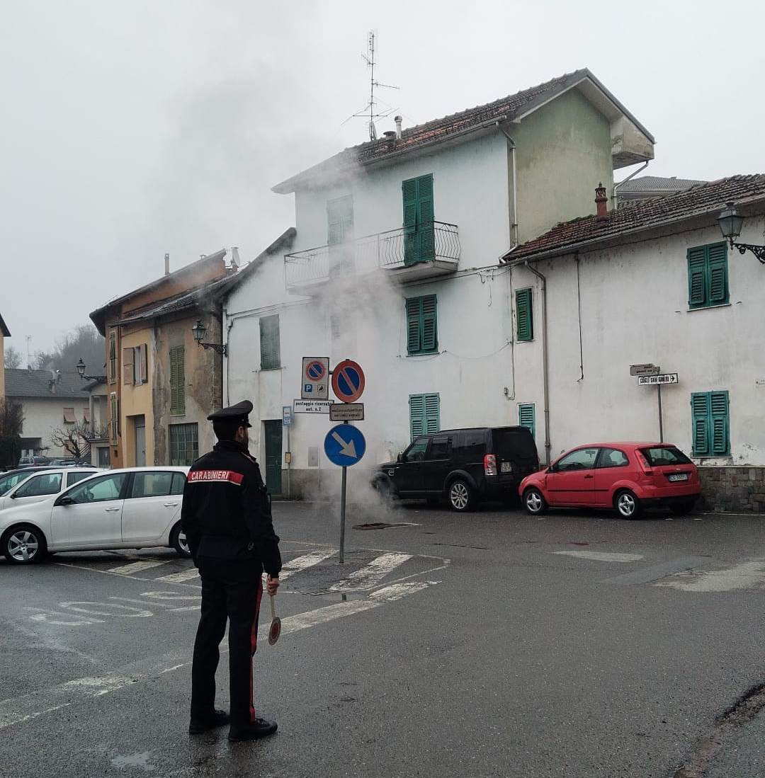 Stazzano: fuga di gas in palazzina, evacuate cinque famiglie