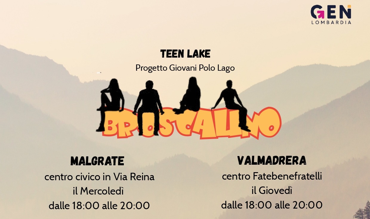 “Teen Lake”: 4 eventi per i giovani a Valmadrera e Malgrate