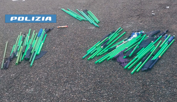 Tensione Juve-Napoli: indentificati 300 ultras, sequestrati esplosivi e 100 aste