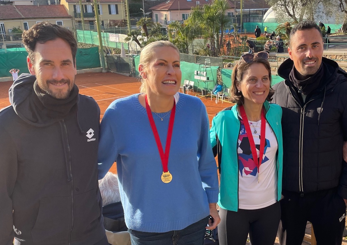 Torneo Master Sanremo: oggi la finale over 70 tra l’ex vice ministro Marta Dassù e Loreta Tius