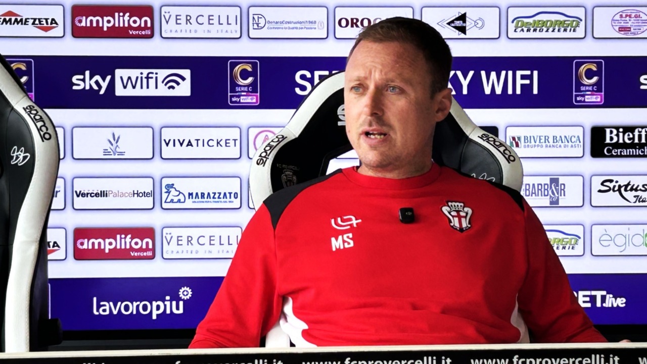 VIDEO – Verso AlbinoLeffe-Pro Vercelli, Santoni: “Avversario che fatica in zona gol, ma non c’è da fidarsi”