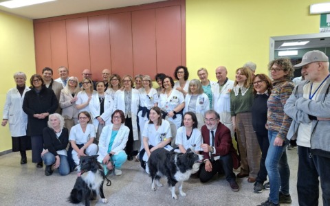 Al via la Pet Therapy in Onco-Ematologia all’Ospedale di Ciriè: inaugurato il progetto di umanizzazione delle cure