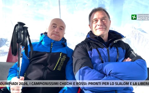 Antonio Rossi e Juri Chechi:  amicizia olimpica e ironia sulla neve a Livigno IL VIDEO