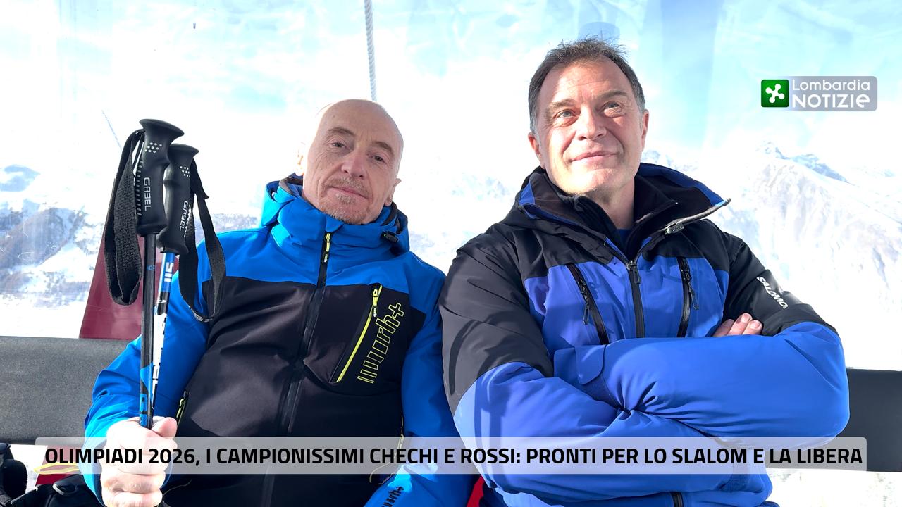 Antonio Rossi e Juri Chechi:  amicizia olimpica e ironia sulla neve a Livigno IL VIDEO