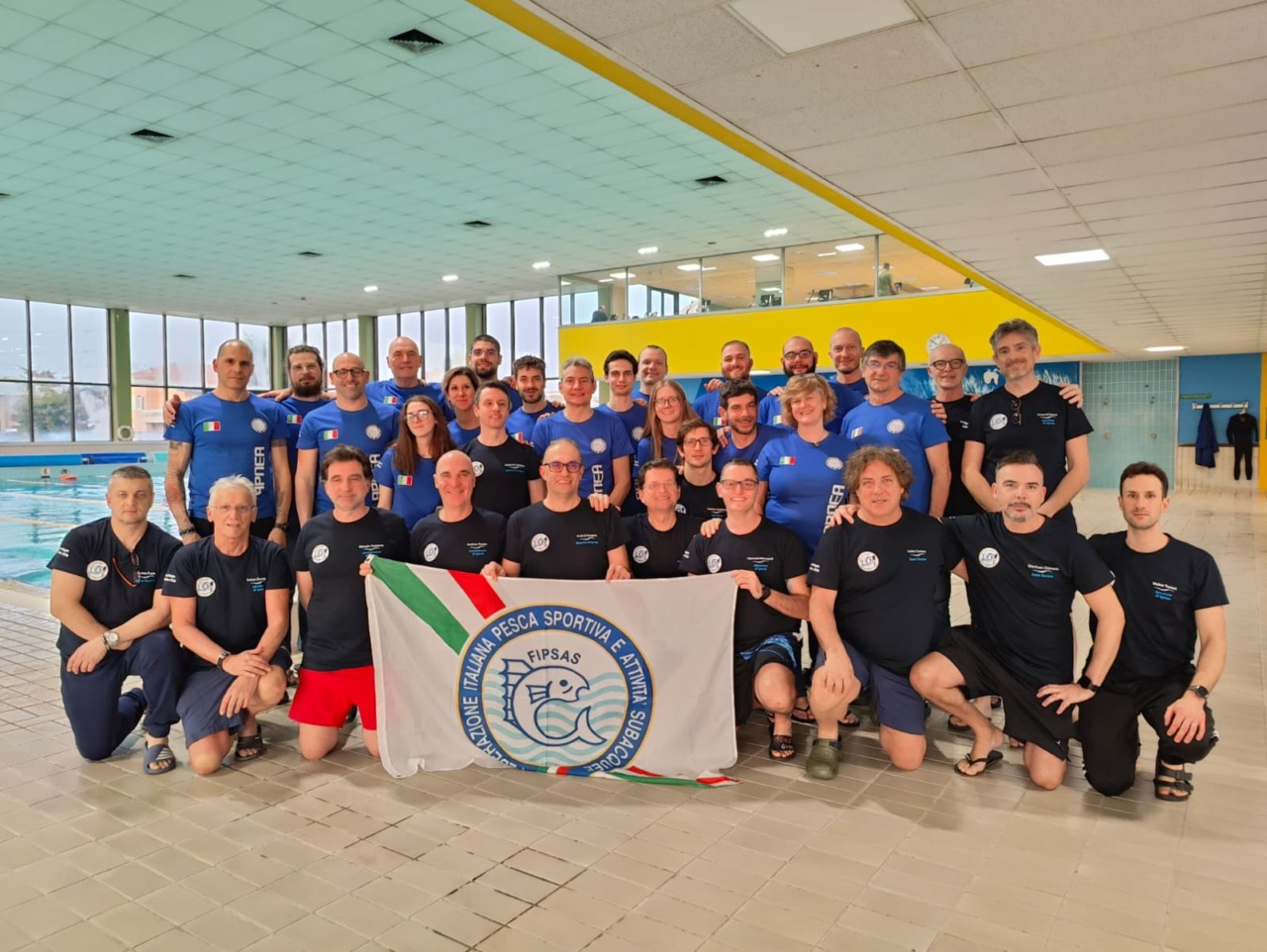 Apnea indoor, successo per il corso nazionale istruttori Fipsas