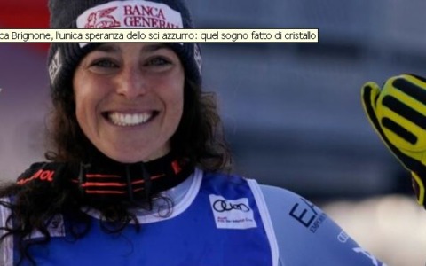 Brignone, che gioia: “Incredibile, non pensavo di poter vincere”