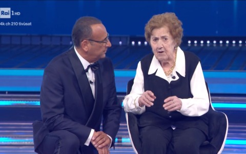 Chiavari all’Ariston: i 105 anni di Gianna Pratesi conquistano Sanremo