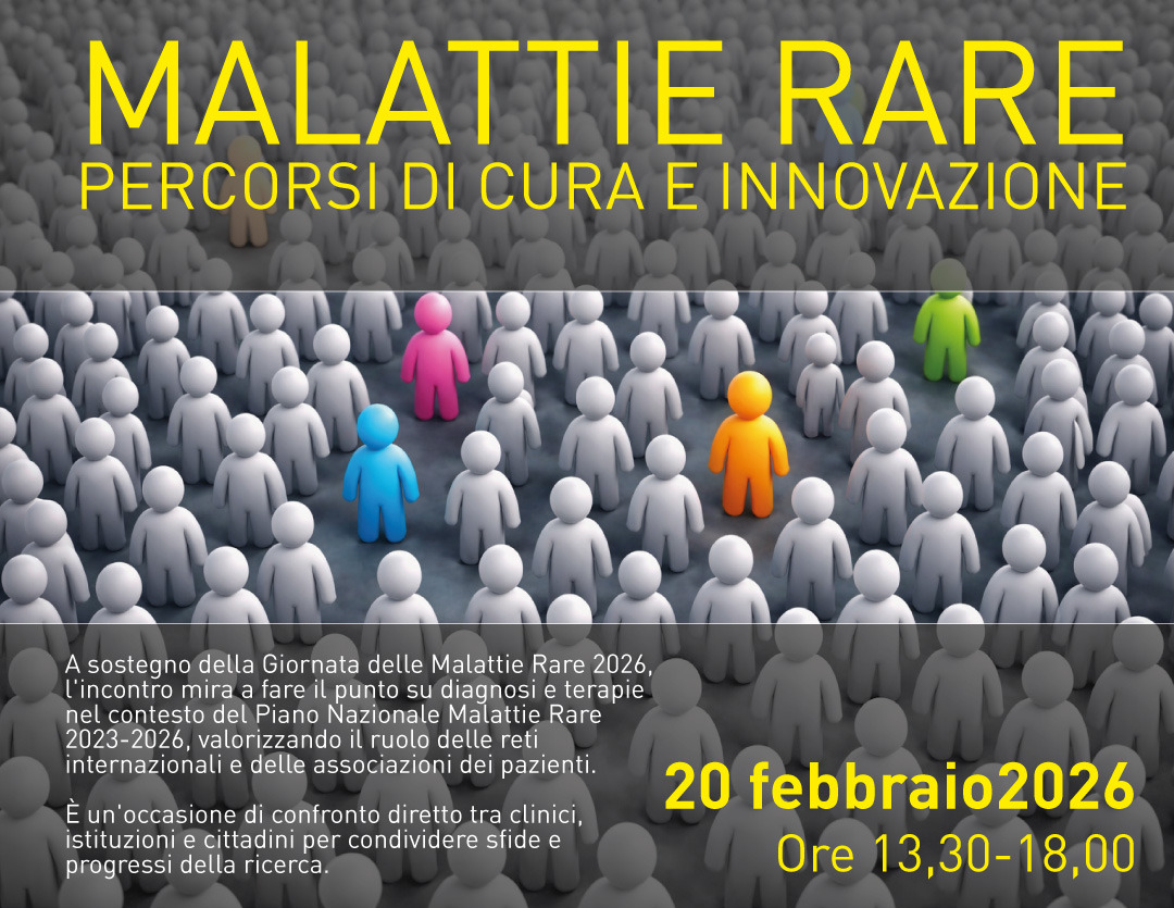 Febbraio mese delle malattie rare: al Gaslini due appuntamenti su ricerca e percorsi di cura