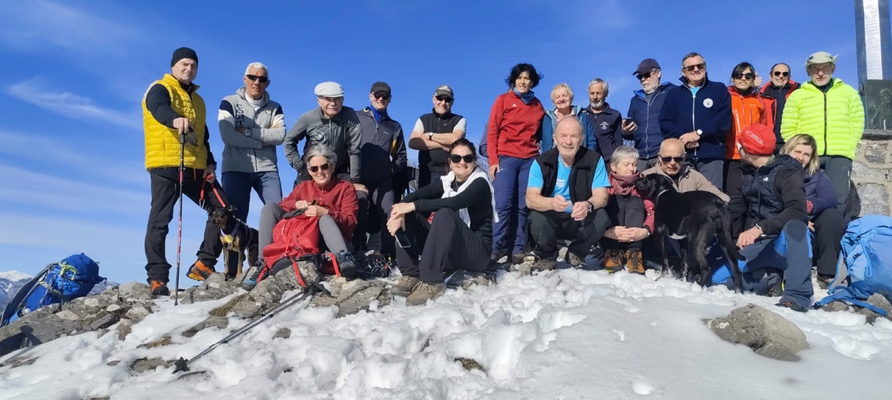 Gita del Cai Bordighera sul Monte Carmo