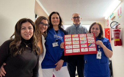 I bambini della primaria di  Novedrate al Centro trasfusionale