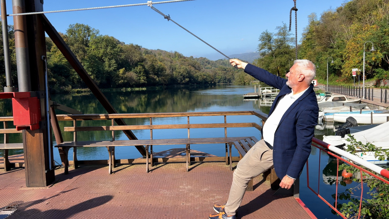 Il Traghetto di Leonardo farà gli straordinari per la chiusura del ponte di Brivio