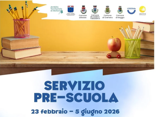 In arrivo il servizio di Pre scuola sperimentale in alto piano