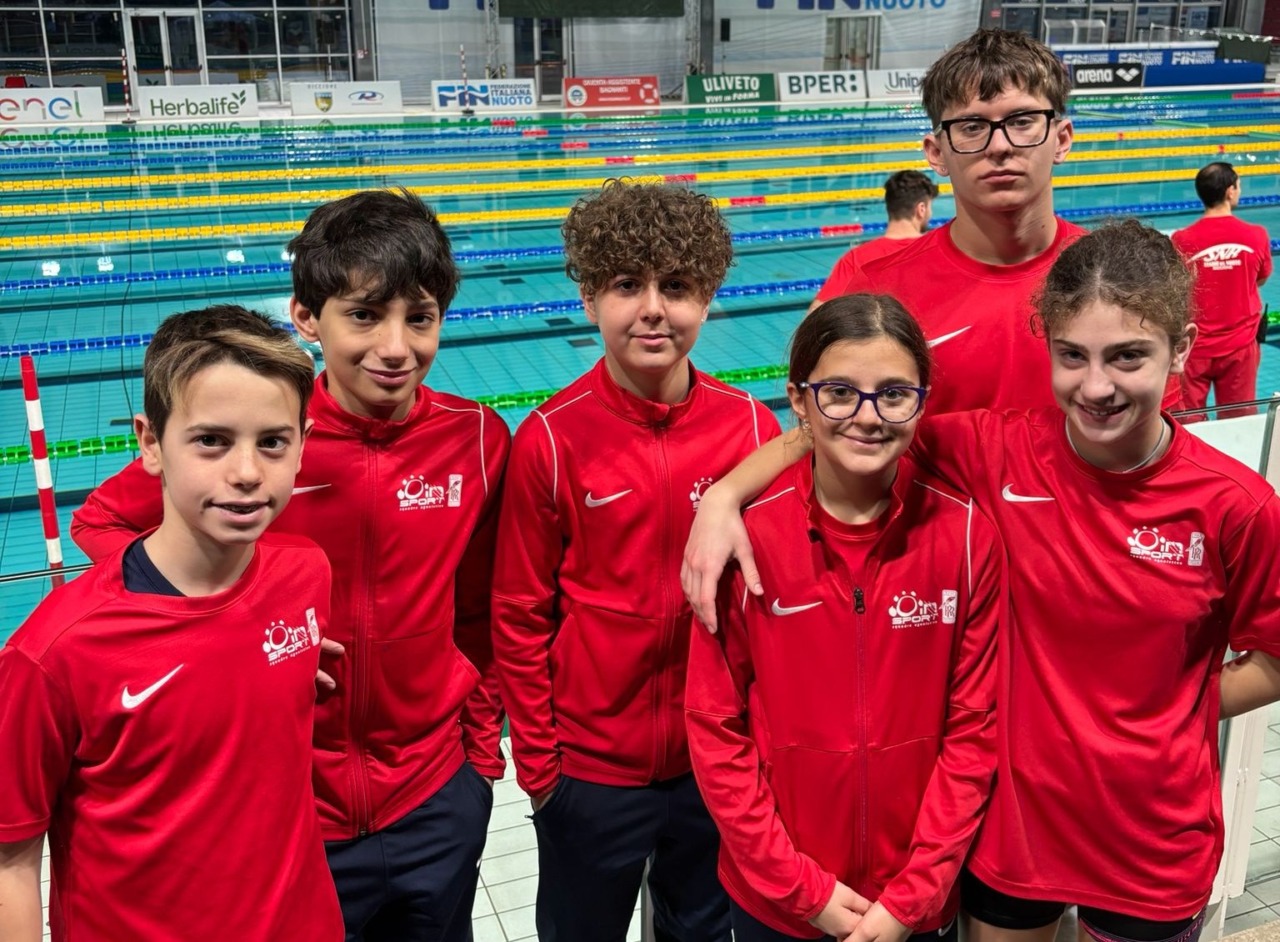 In Sport Rane Rosse protagonista ai Criteria Giovanili di Lifesaving