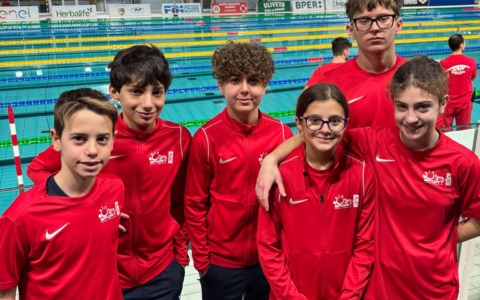 In Sport Rane Rosse protagonista ai Criteria Giovanili di Lifesaving