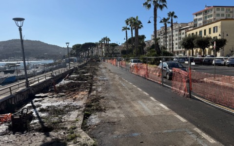 Iniziati i lavori di riqualificazione di un nuovo tratto del Lungomare Caboto