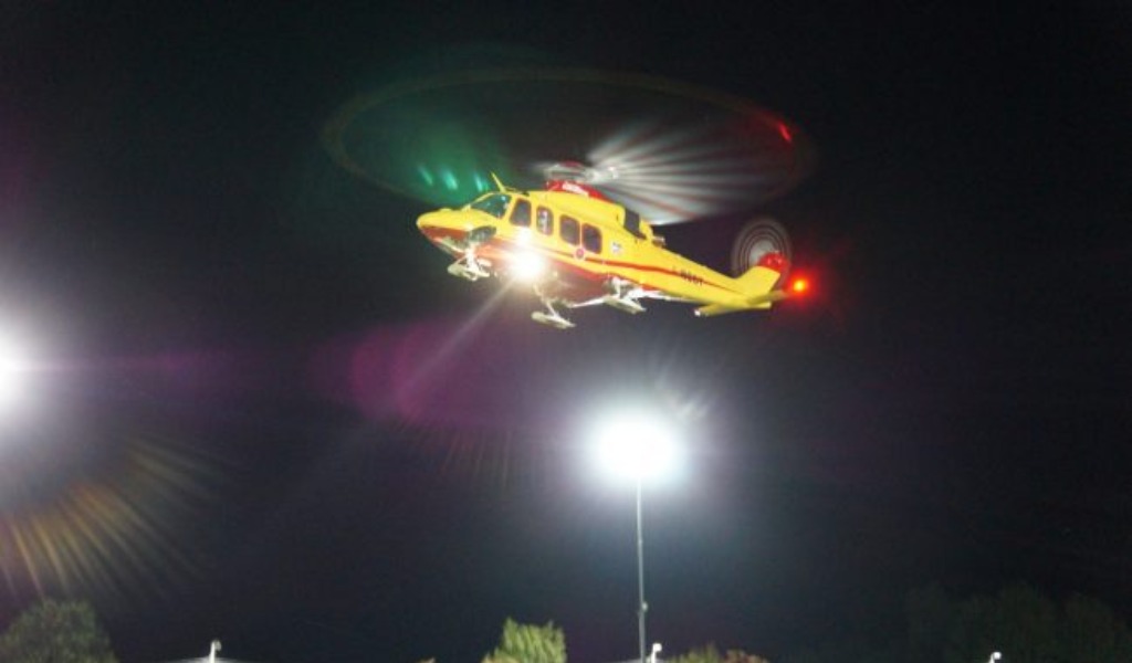 Interventi del 118 a Cremona nella notte tra domenica 22 e lunedì 23 febbraio 2026: incidente con elisoccorso