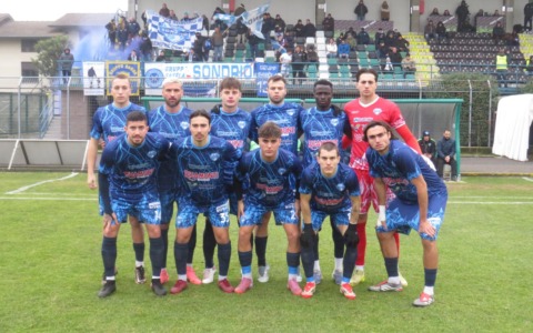 La Nuova Sondrio non muore mai: rimonta e colpo esterno a Castellanza